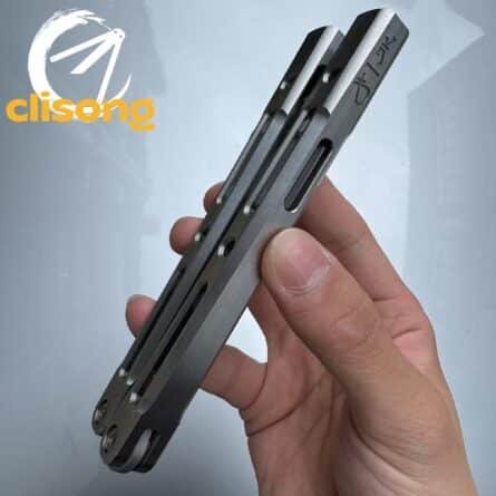 NEW Monarch V1 clone Titanium alloy-handle Balisong - Image 6