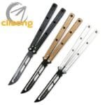 SF Krake Raken V2.5 Balisong Trainer with Glossy Coating - Image 11