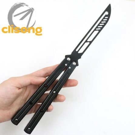 SF Krake Raken V2.5 Balisong Trainer with Glossy Coating - Image 12