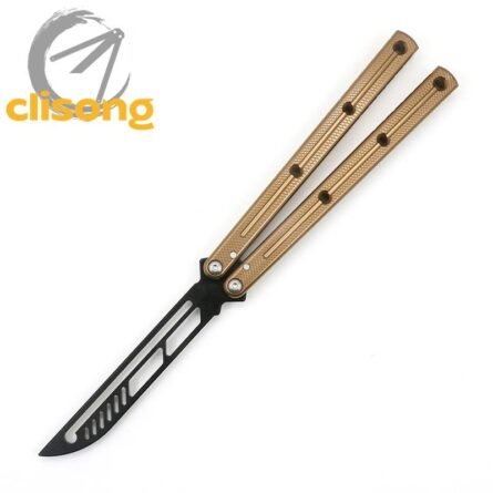 SF Krake Raken V2.5 Balisong Trainer with Glossy Coating - Image 14