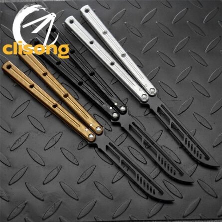 SF Krake Raken V2.5 Balisong Trainer with Glossy Coating - Image 21