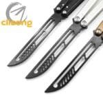 SF Krake Raken V2.5 Balisong Trainer with Glossy Coating - Image 10
