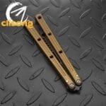 SF Krake Raken V2.5 Balisong Trainer with Glossy Coating - Image 3