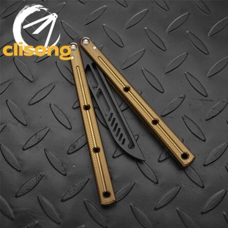 SF Krake Raken V2.5 Balisong Trainer with Glossy Coating - Image 24