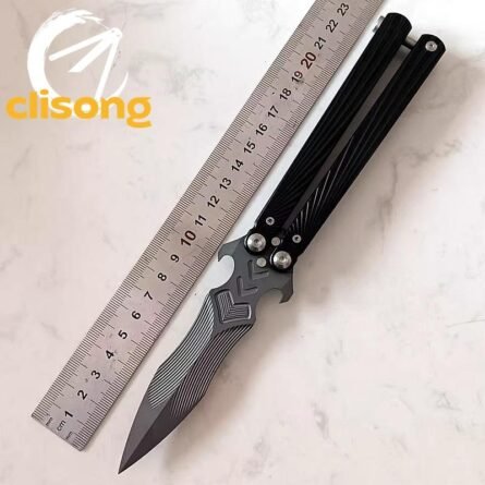 Alliance Avenger Balisong | False Edge with Step Blade Design - Image 10