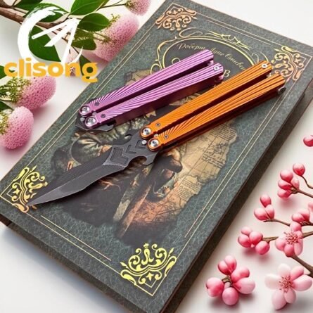 Alliance Avenger Balisong | False Edge with Step Blade Design - Image 11