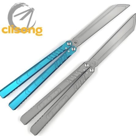 Cold Blade Hex Balisong  – 7075 Aluminum Handles with Bushing System - Image 2