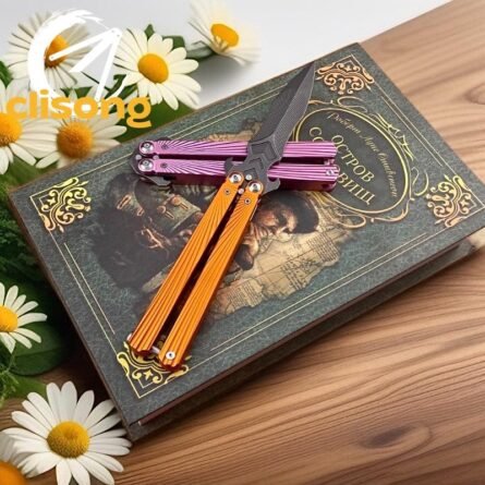 Alliance Avenger Balisong | False Edge with Step Blade Design - Image 13