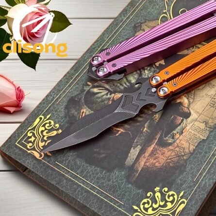 Alliance Avenger Balisong | False Edge with Step Blade Design - Image 2