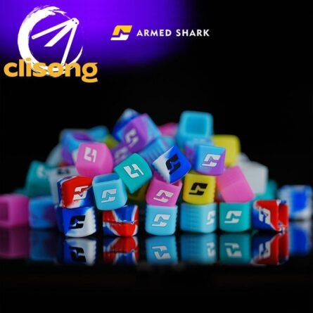 ARMED SHARK Balisong Knife Night Glow Silicone Protector - Image 3