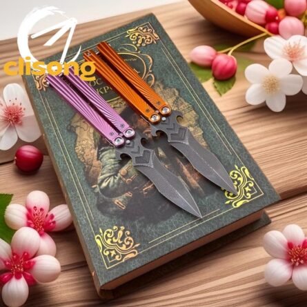 Alliance Avenger Balisong | False Edge with Step Blade Design - Image 3