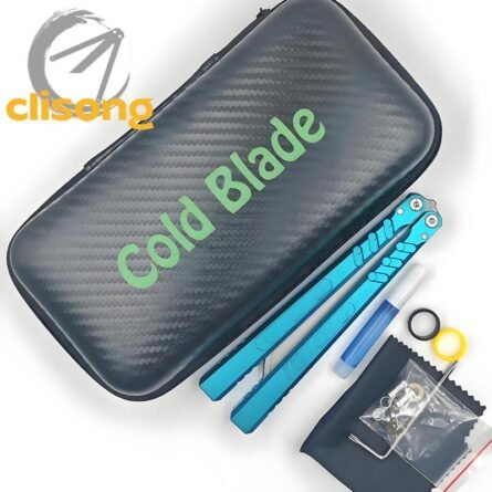 Cold Blade Hex Balisong  – 7075 Aluminum Handles with Bushing System - Image 8