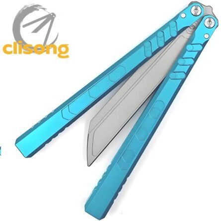 Cold Blade Hex Balisong  – 7075 Aluminum Handles with Bushing System