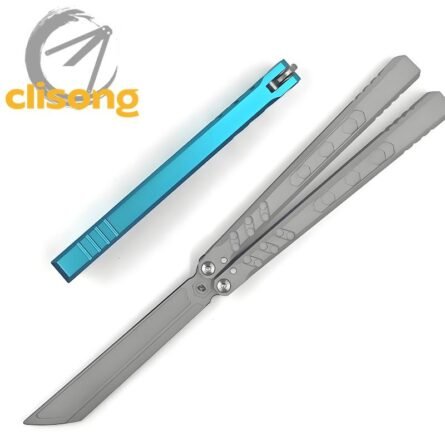Cold Blade Hex Balisong  – 7075 Aluminum Handles with Bushing System - Image 9