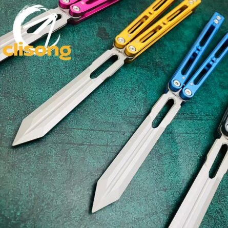 Banshu 8802 Original Balisong 7075 Aluminum Handle - Image 3