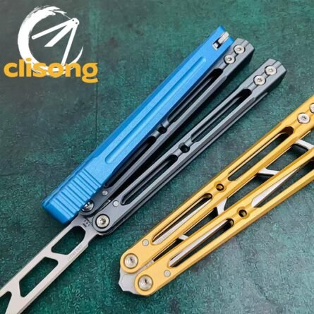 Banshu 8802 Original Balisong 7075 Aluminum Handle - Image 4