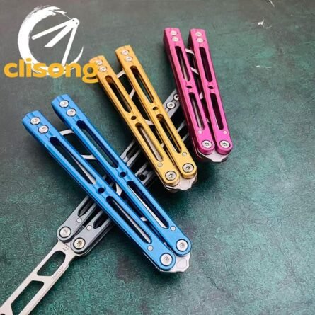 Banshu 8802 Original Balisong 7075 Aluminum Handle - Image 2