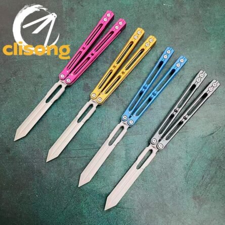 Banshu 8802 Original Balisong 7075 Aluminum Handle