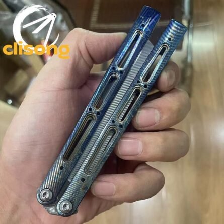 Banshu Chioni Titanium Handle Balisong - Image 13