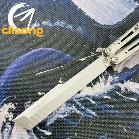 Banshu Chioni Titanium Handle Balisong - Image 5