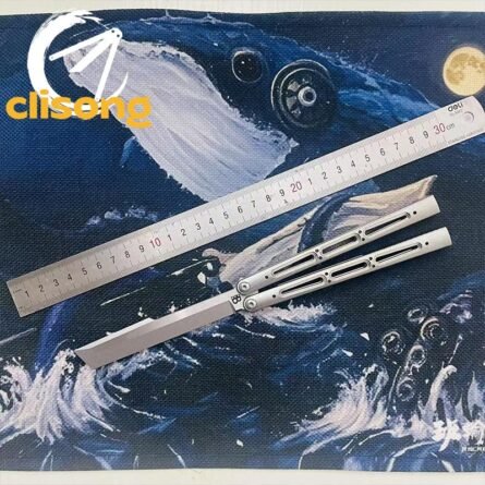 Banshu Chioni Titanium Handle Balisong - Image 4