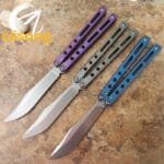 Theone Regime Balisong Clone Titanium Handle