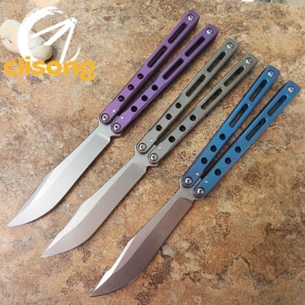 Theone Regime Balisong Clone Titanium Handle