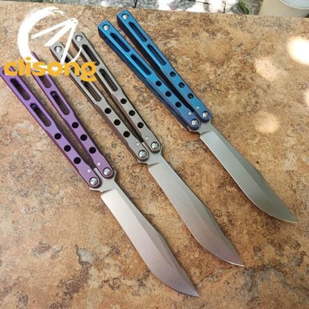Theone Regime Balisong Clone Titanium Handle - Image 28