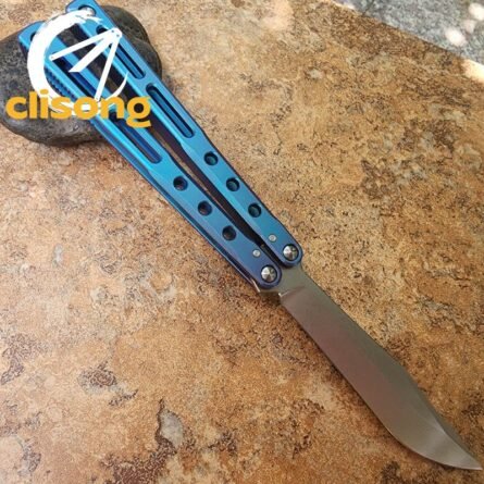 Theone Regime Balisong Clone Titanium Handle - Image 12