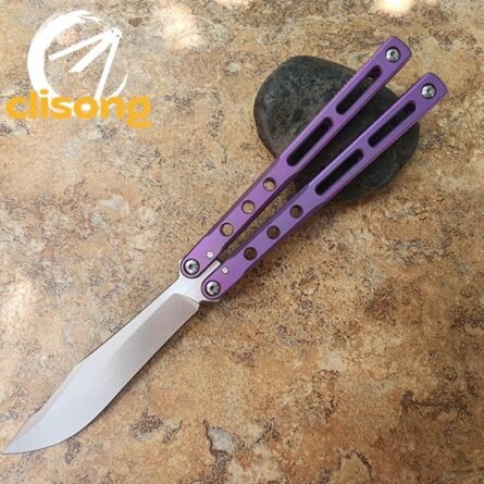 Theone Regime Balisong Clone Titanium Handle - Image 15