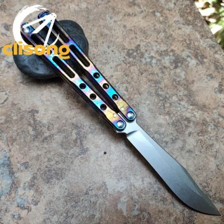 Theone Regime Balisong Clone Titanium Handle - Image 8