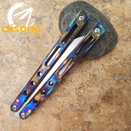 Theone Regime Balisong Clone Titanium Handle - Image 21