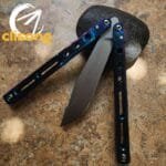 Theone Regime Balisong Clone Titanium Handle - Image 24