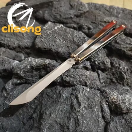 Baliplus Gaboon Balisong Titanium Handle - Image 3