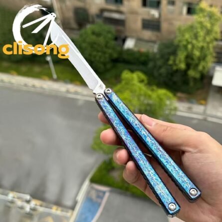 Baliplus Gaboon Balisong Titanium Handle - Image 2
