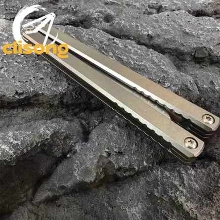 Baliplus Gaboon Balisong Titanium Handle - Image 4