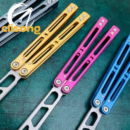 Banshu 8802 Original Balisong 7075 Aluminum Handle - Image 12