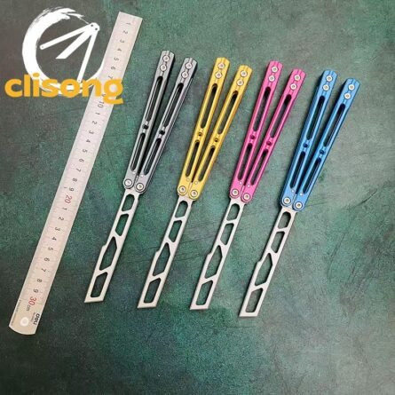 Banshu 8802 Original Balisong 7075 Aluminum Handle - Image 13