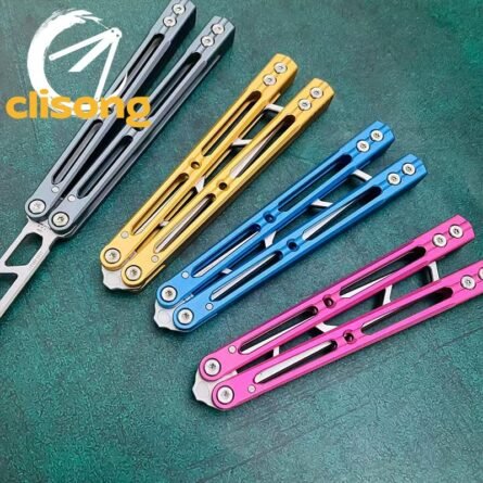 Banshu 8802 Original Balisong 7075 Aluminum Handle - Image 14