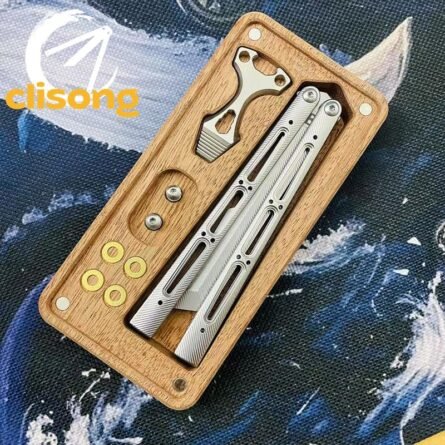 Banshu Chioni Titanium Handle Balisong - Image 3