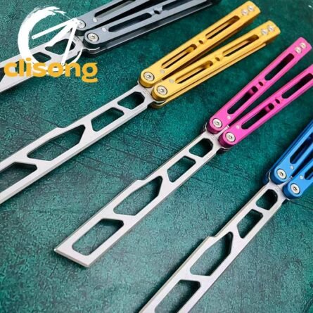 Banshu 8802 Original Balisong 7075 Aluminum Handle - Image 17