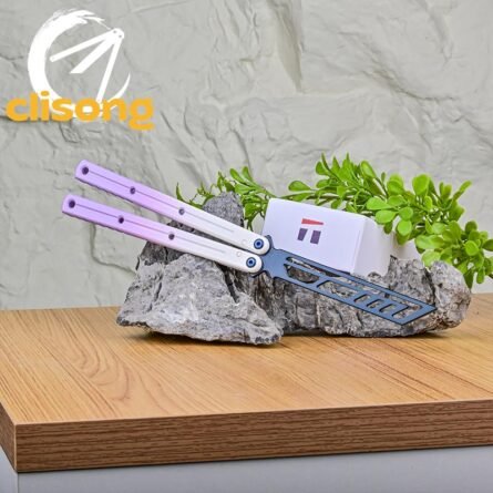 Titus Krake Raken V3 Balisong – Ceramic Coating Handle - Image 15