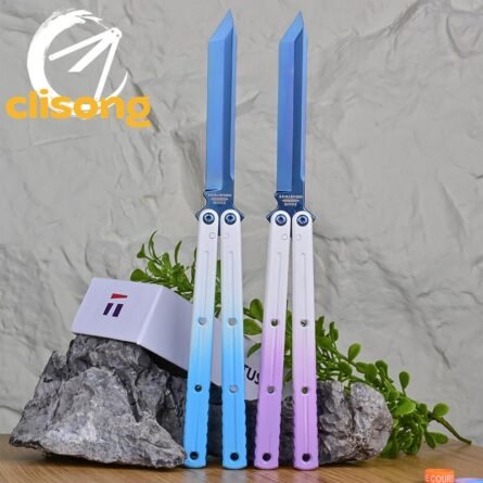 Titus Krake Raken V3 Balisong – Ceramic Coating Handle - Image 11