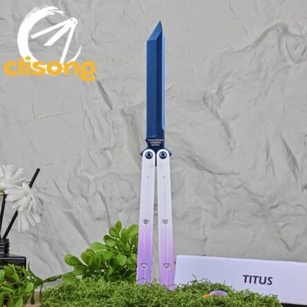Titus Krake Raken V3 Balisong – Ceramic Coating Handle - Image 16