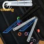 TITUS Ceramic Edition Krake Raken V3 Balisong - Image 7