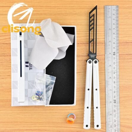 TITUS Ceramic Edition Krake Raken V3 Balisong - Image 12