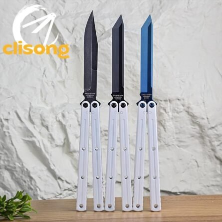 Titus Krake Raken V3 Balisong – Ceramic Coating Handle