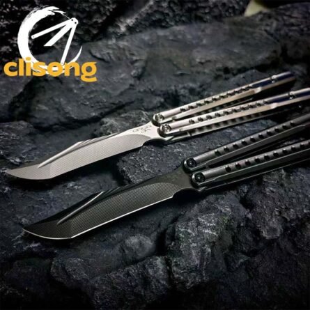 NEW Baliplus Orca V1.5 and V2 Titanium Balisong - Image 7