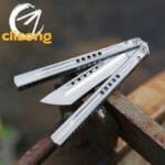 AKD & Baliplus Original Collaborative Design Vowblade Titanium Alloy Handle Balisong - Image 2