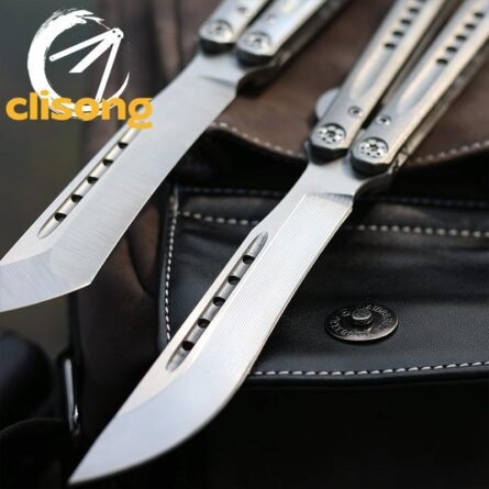 AKD & Baliplus Original Collaborative Design Vowblade Titanium Alloy Handle Balisong - Image 3